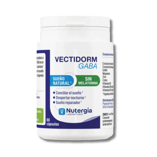 Vectidorm gaba - 60 cápsulas - Nutergia