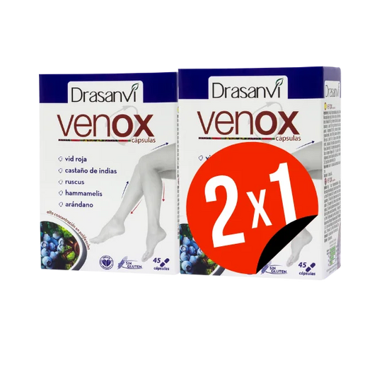 Venox 2x1 - 45 cápsulas - Drasanvi