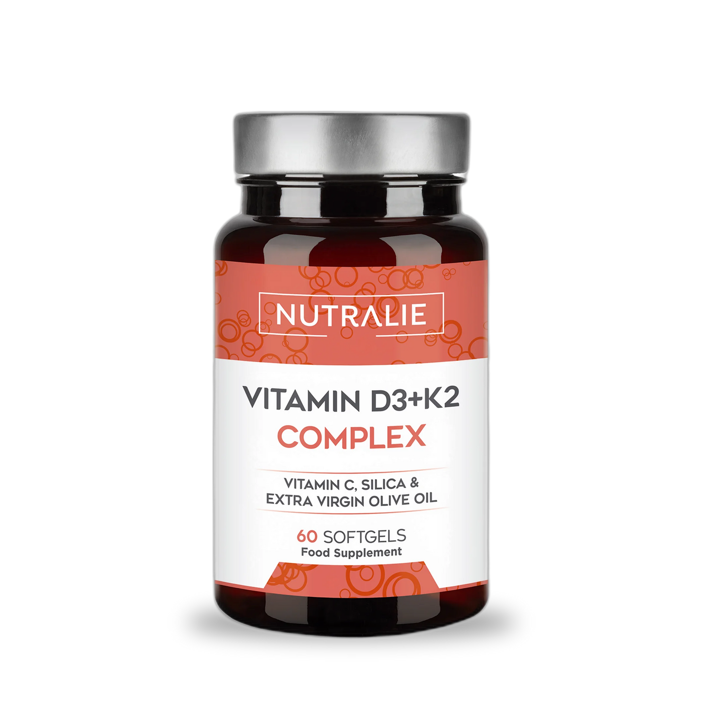 Vitamina D3+K2 Complex - 60 cápsulas - Nutralie