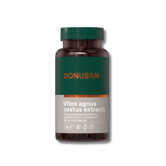 Vitex Agnus Castus Extracto - 90 cápsulas - Bonusan