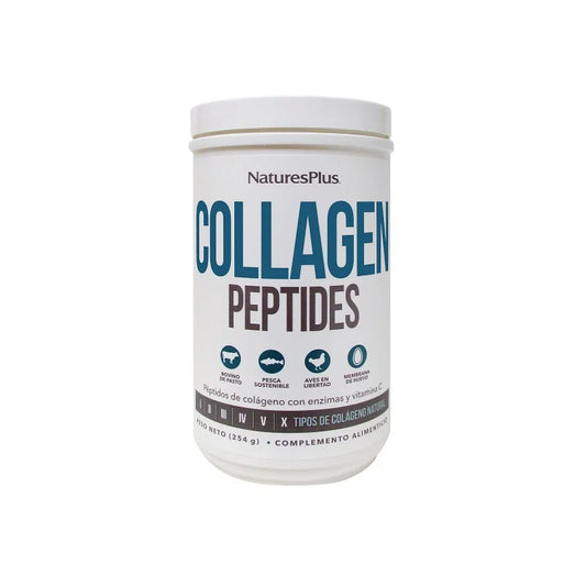 Collagen peptides (Péptidos de colageno) - 254 gramos - Nature's Plus
