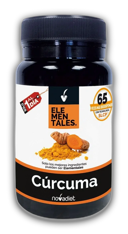 Curcuma - 30 cápsulas vegetales - Novadiet
