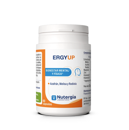 ERGYUP - 60 cápsulas - Nutergia