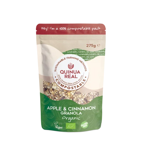 Granola de Quinoa real con Manzana BIO - 275 gramos - Quinua Real